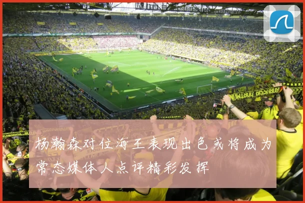 杨瀚森对位海王表现出色或将成为常态媒体人点评精彩发挥